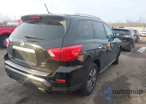 2017 Nissan Pathfinder Sv from USA, damaged, VIN 5N1DR2MM7HC623444